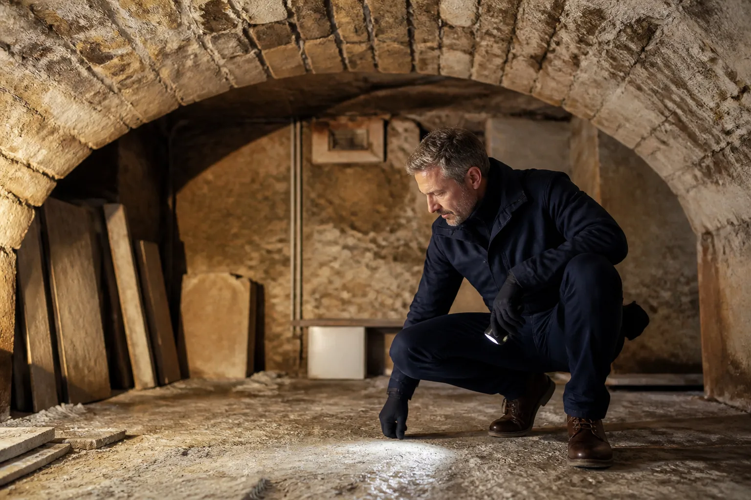 Expert visitant un appartement a Lyon 3e