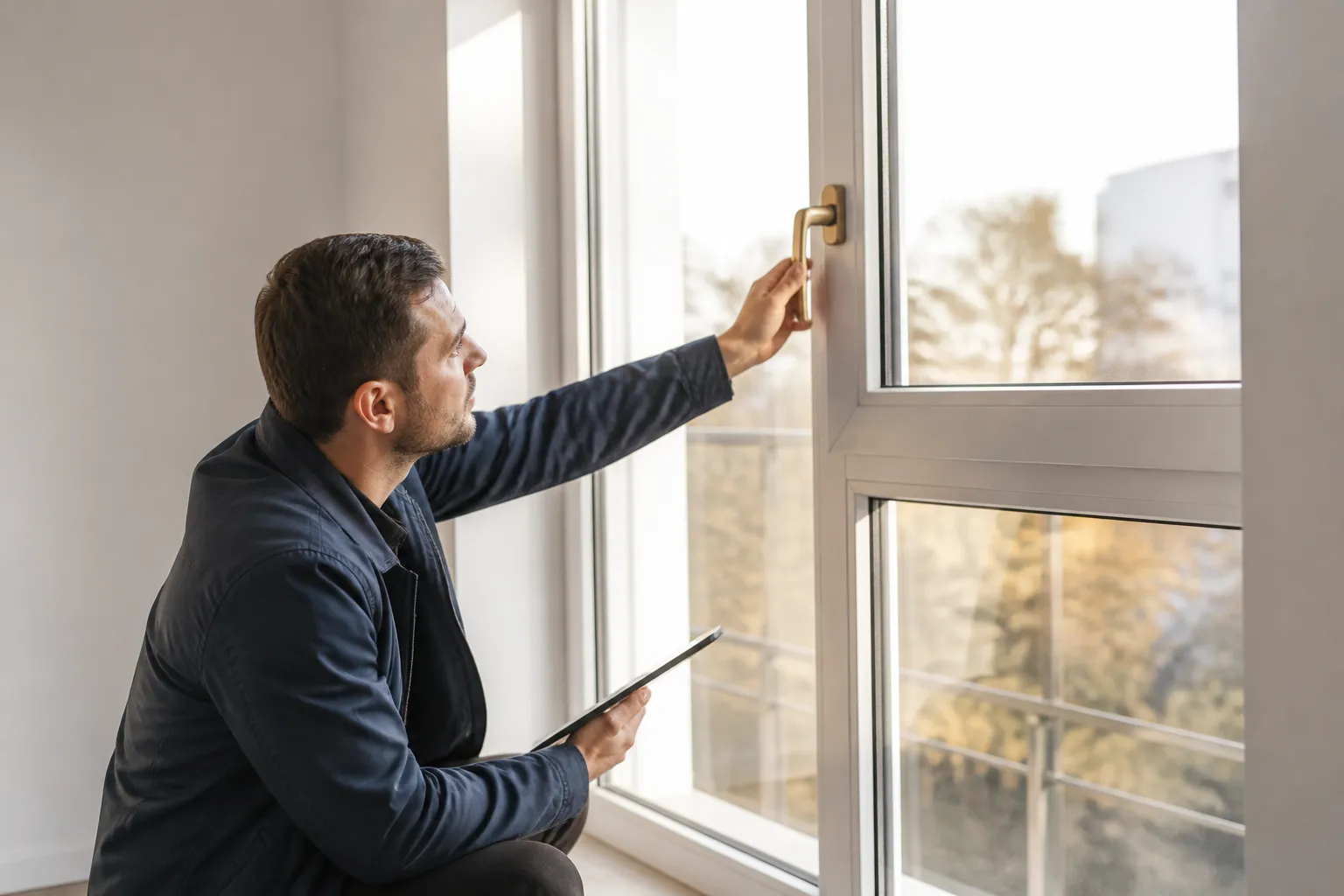 Immeuble neuf avec balcons a Lyon 1er