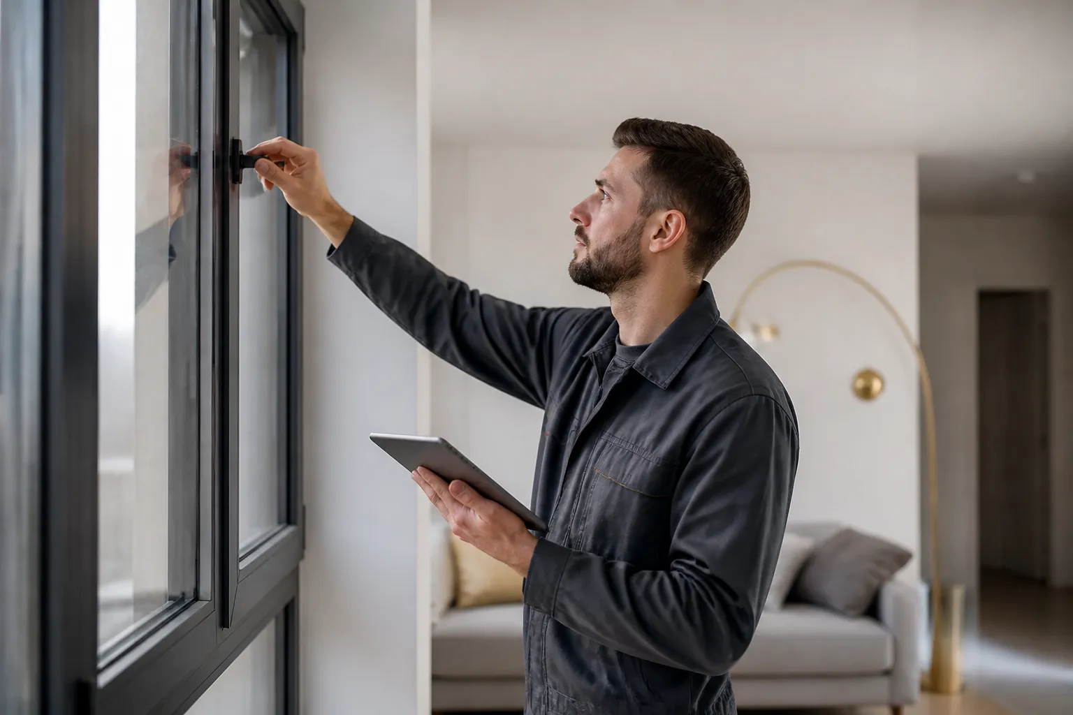 Immeuble neuf avec balcons a Lyon 3e