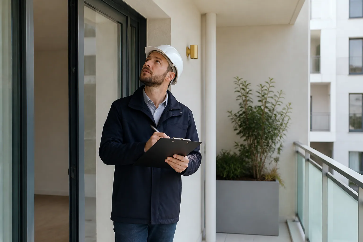 Immeuble neuf avec balcons a Meyzieu