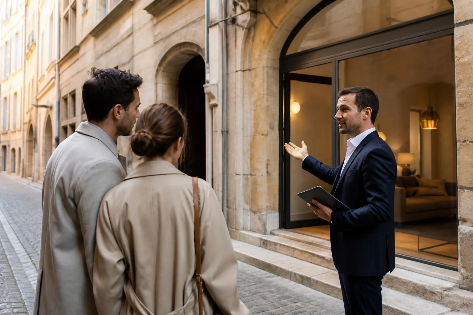 Expert examinant un logement avant achat a Lyon 5e
