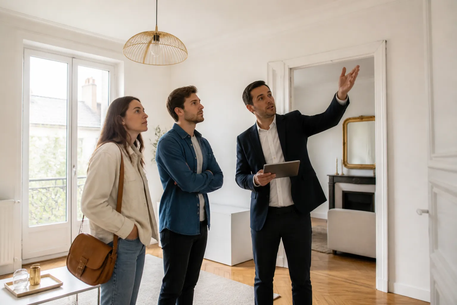 Expert examinant un logement avant achat a Lyon 8e