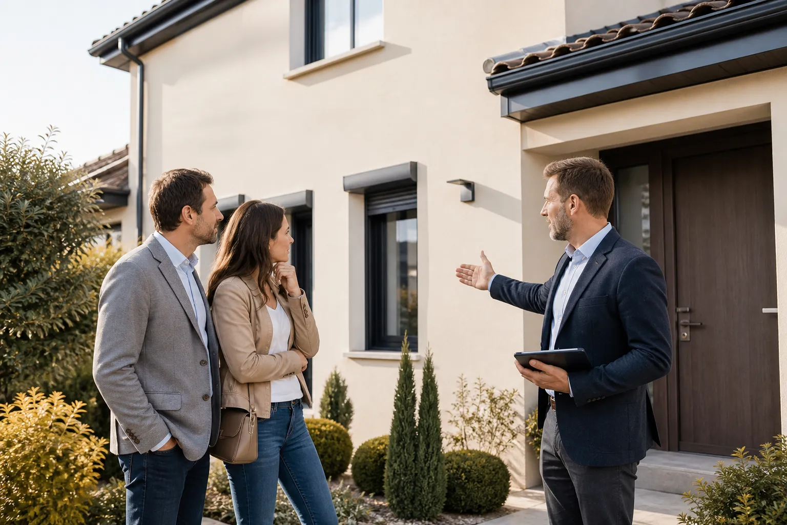 Expert examinant un logement avant achat a Villefranche-sur-Saône
