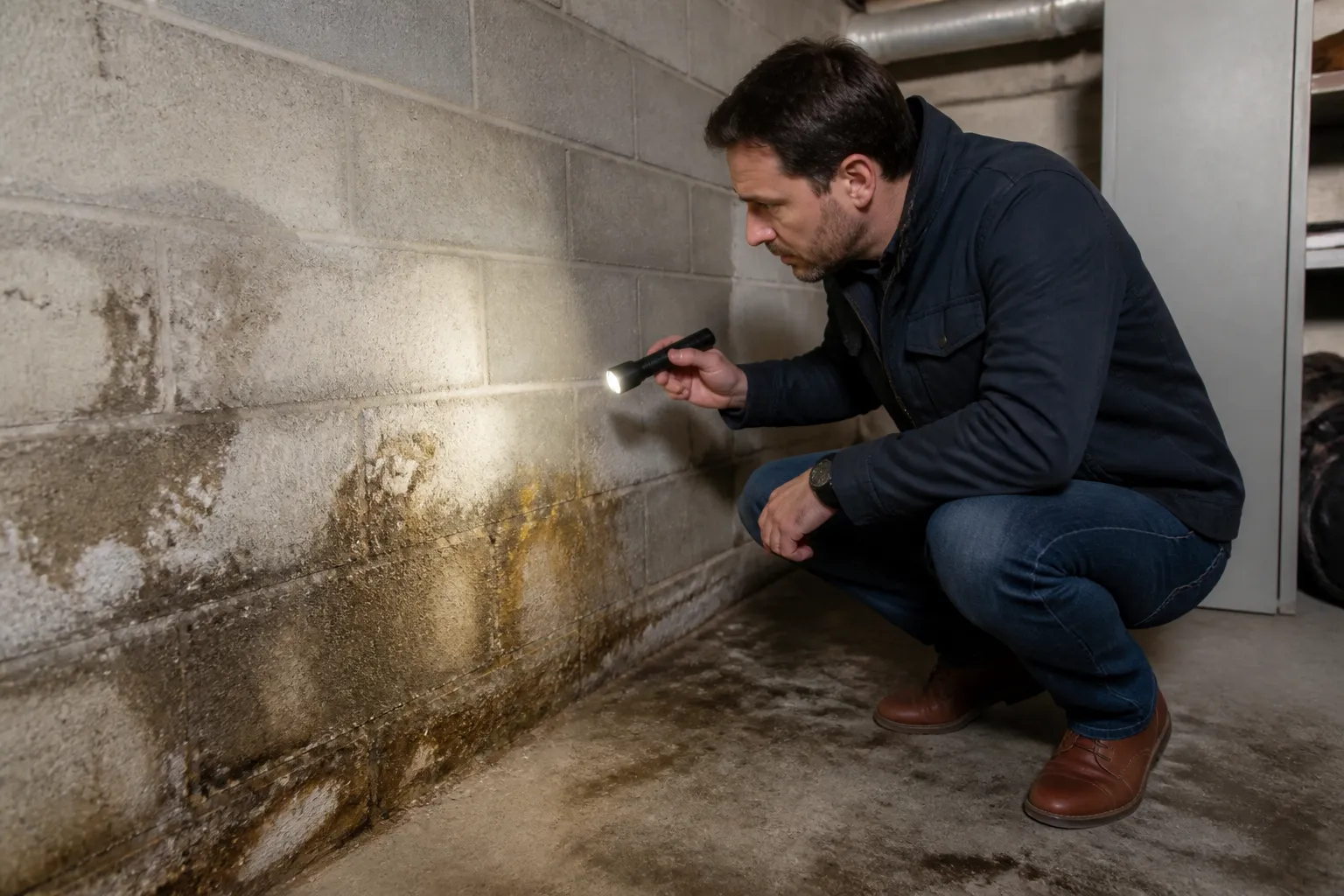 Condensation sur une vitre dans un logement de Lyon 3e