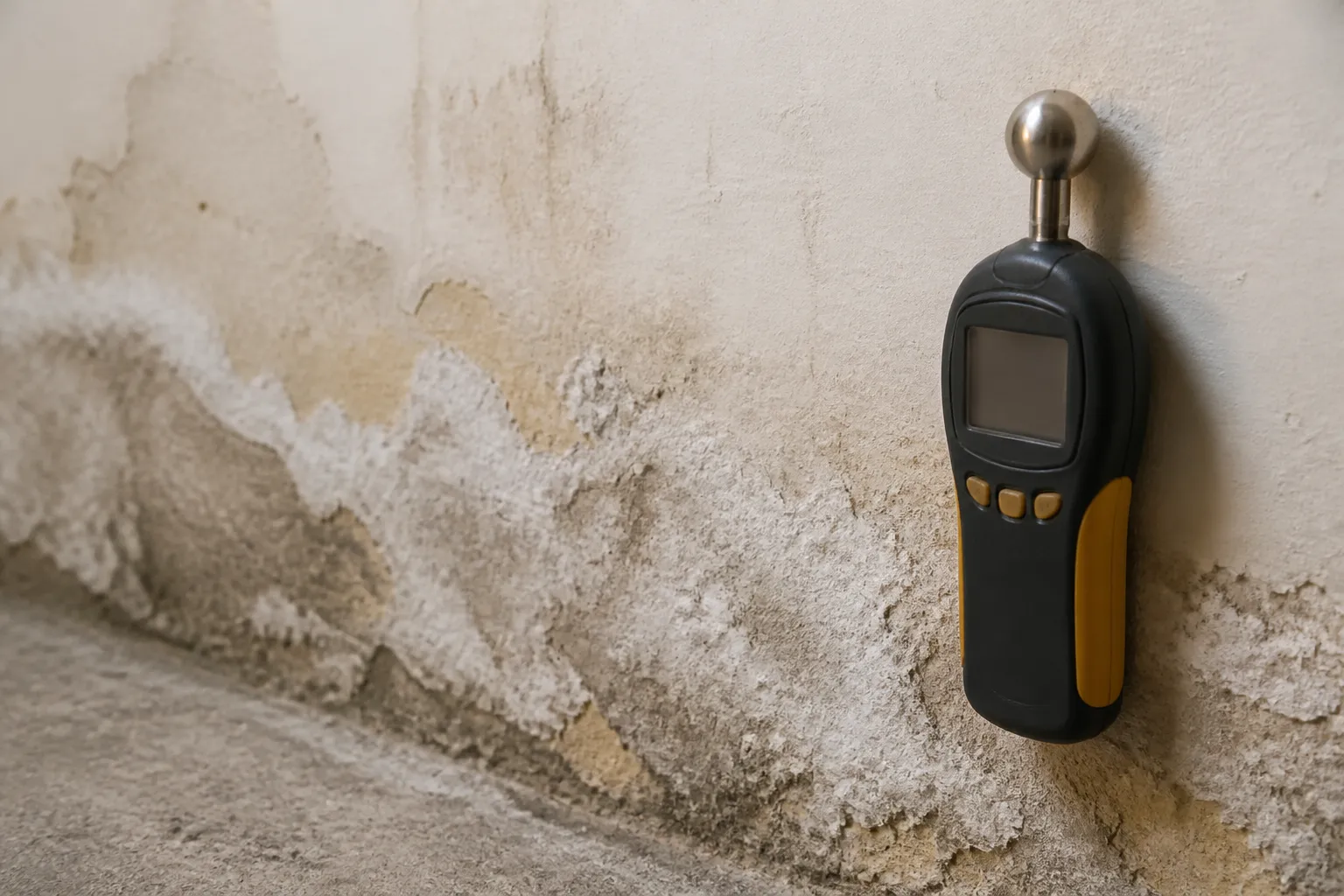Mesure de l humidite d un mur a Lyon 5e