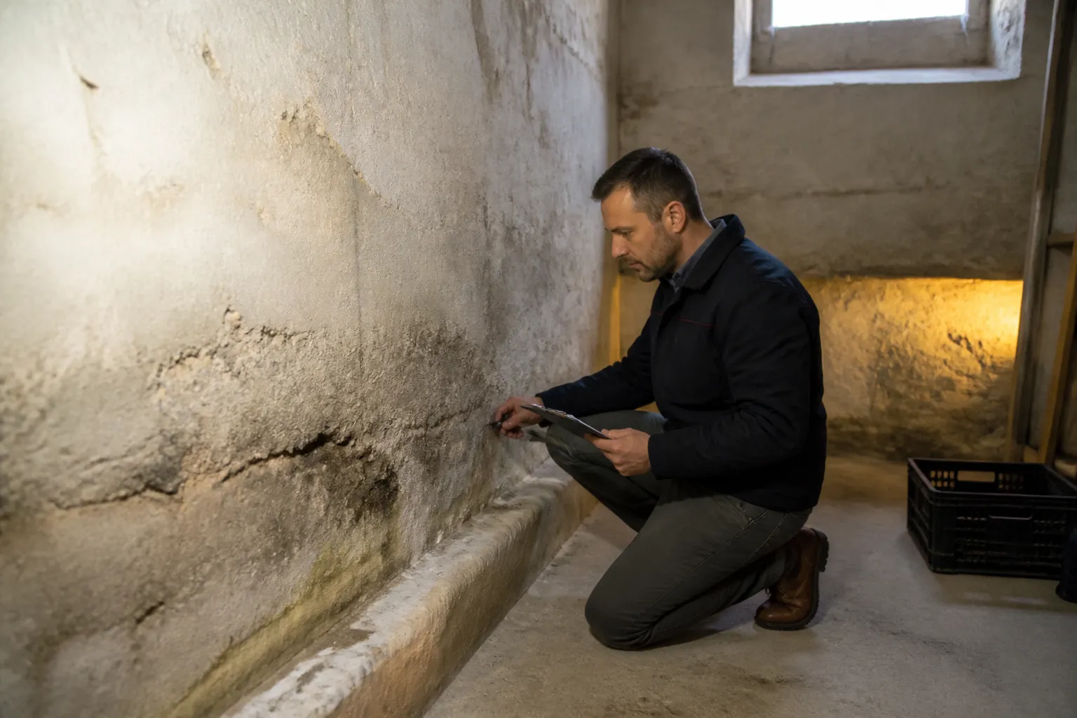 Condensation sur une vitre dans un logement de Villeurbanne