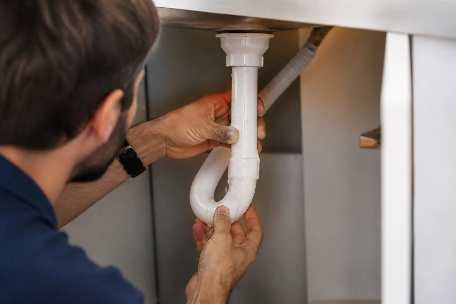 Expert inspectant un logement a la loupe a Décines-Charpieu