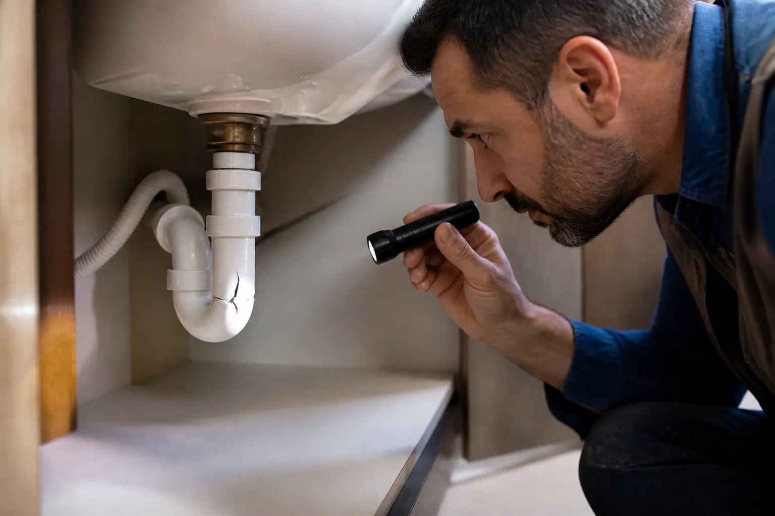 Expert inspectant un logement a la loupe a Lyon 2e