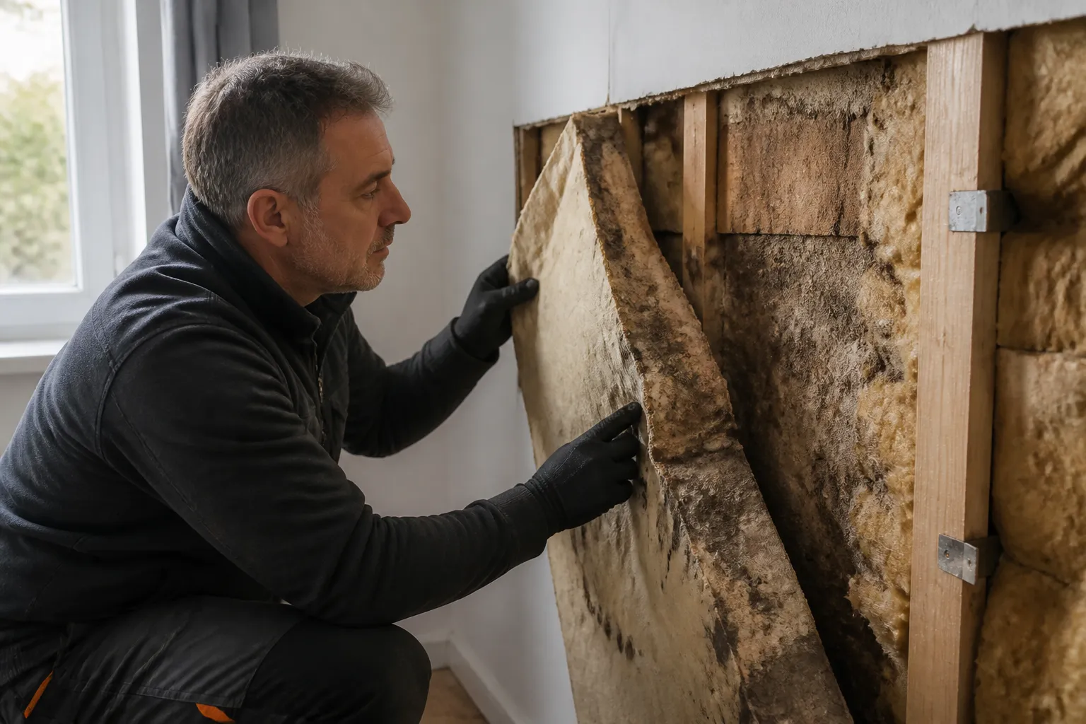 Expert inspectant un logement a la loupe a Lyon 6e