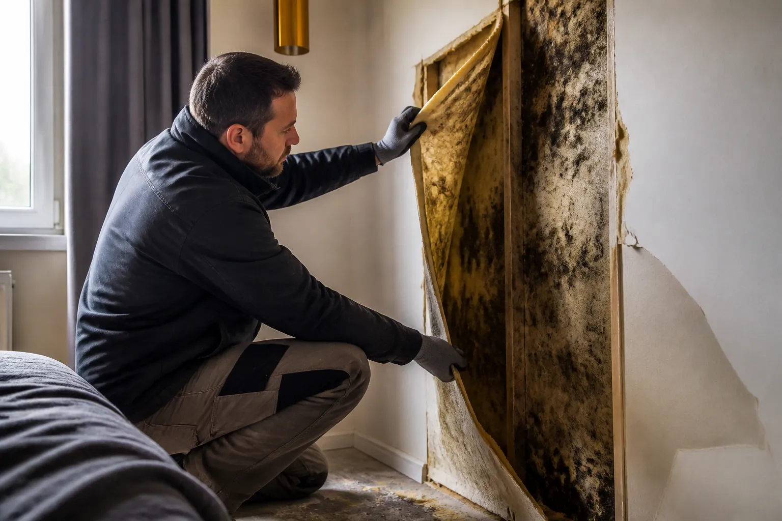 Expert inspectant un logement a la loupe a Meyzieu