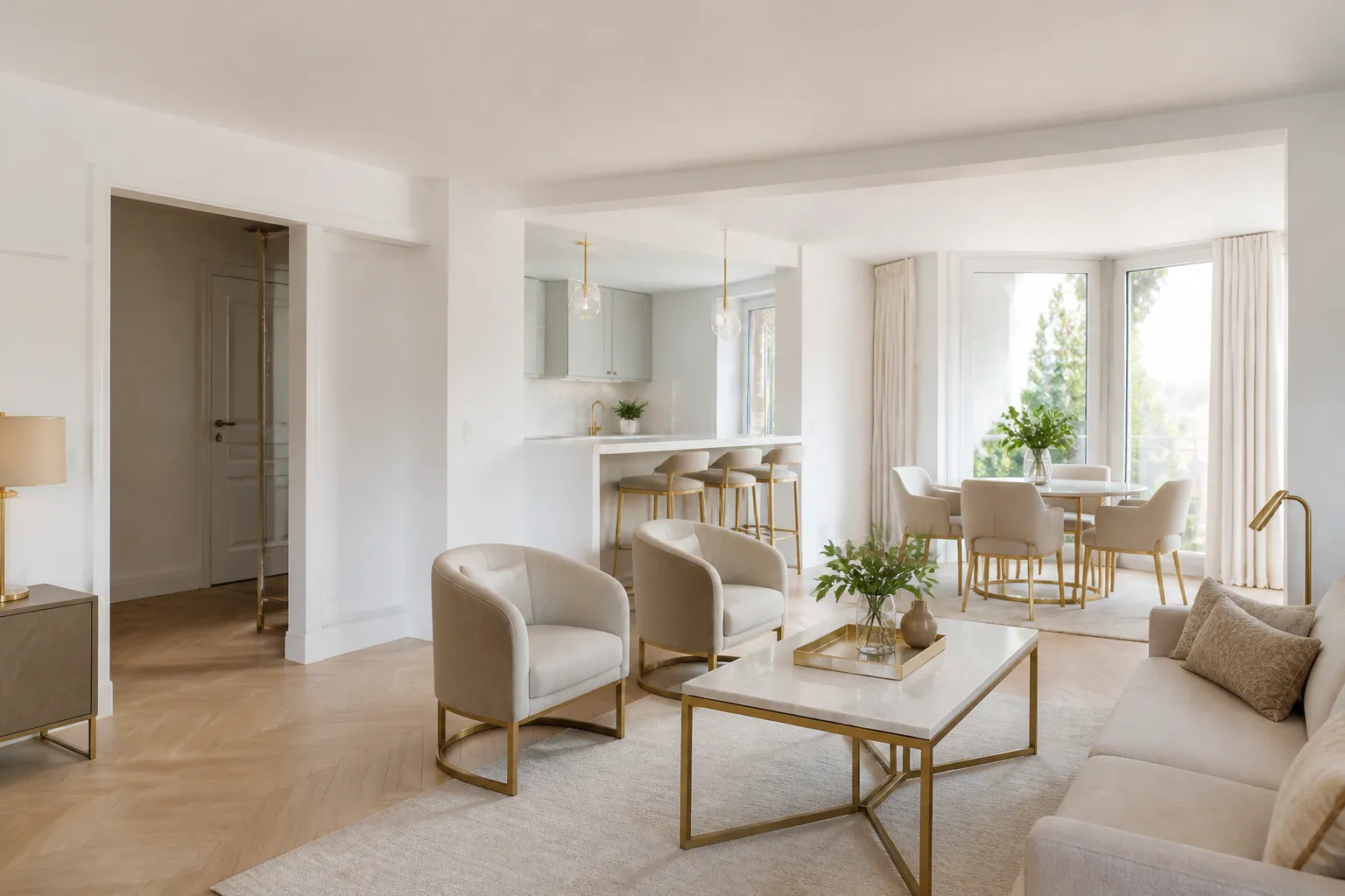 Appartement renove a Bron
