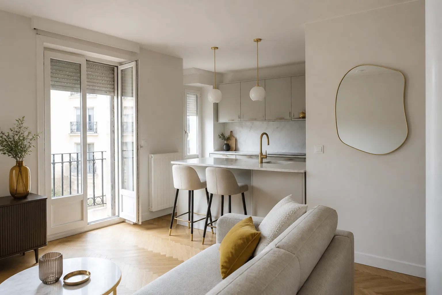 Appartement renove a Lyon 3e