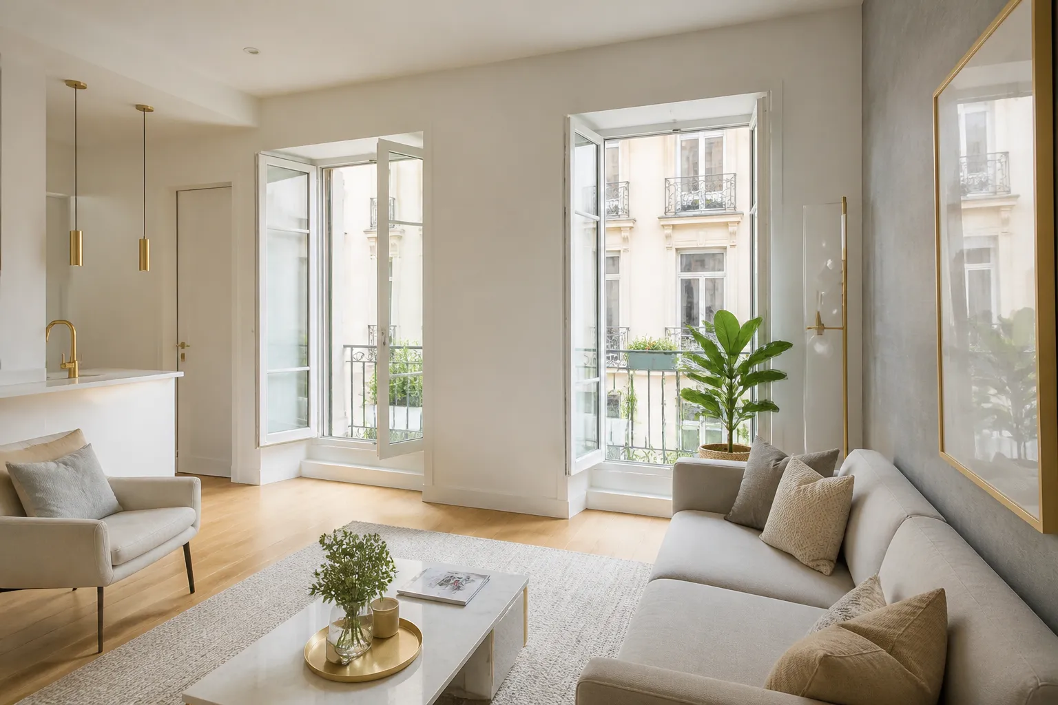 Appartement renove a Lyon 7e