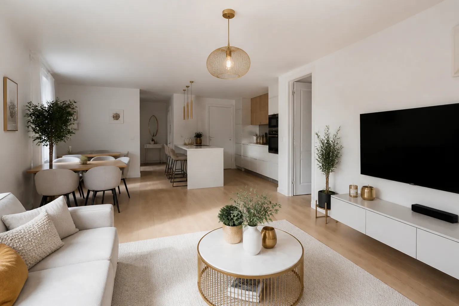 Appartement renove a Rillieux-la-Pape