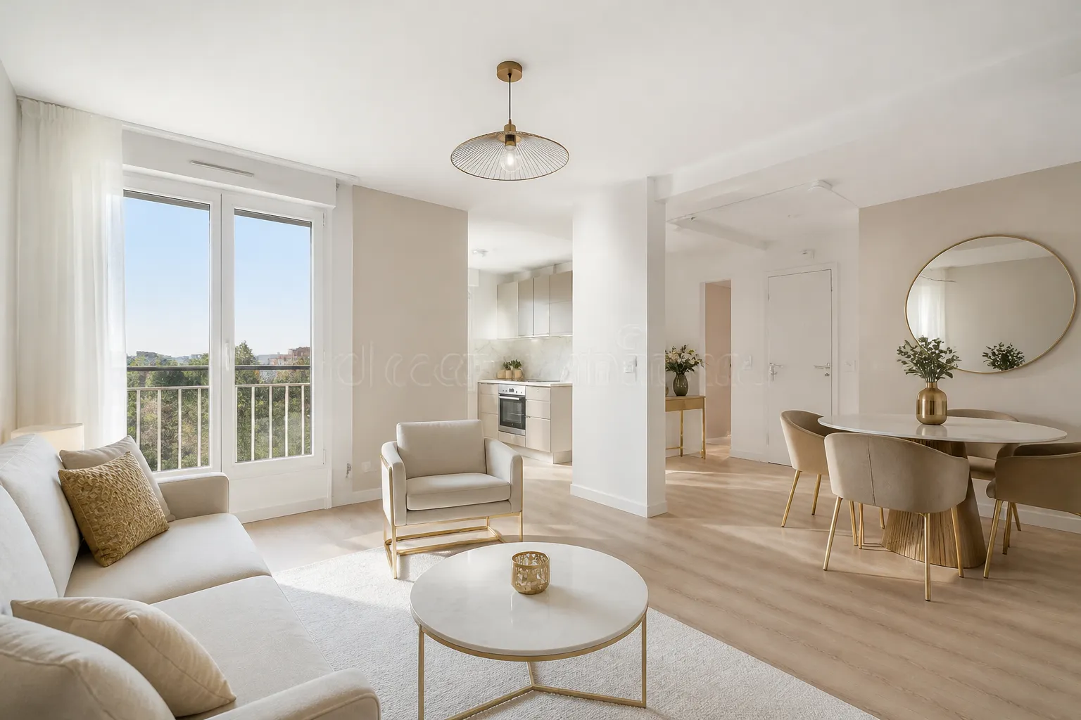 Appartement renove a Vaulx-en-Velin